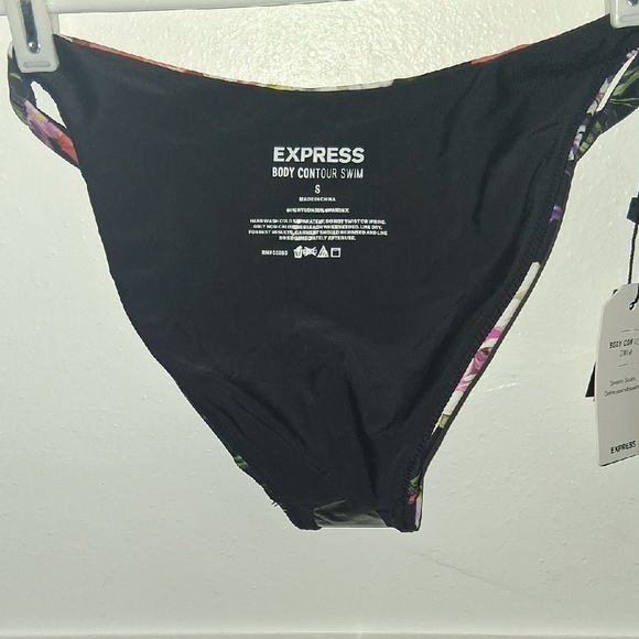 Express Multicolor Floral Bikini Bottom - Picture 2 of 3